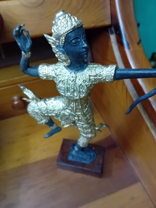 Figuras 2 Tailandia de bronce antiguo