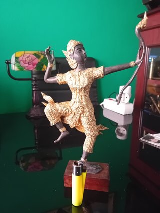 Figuras 2 Tailandia de bronce antiguo
