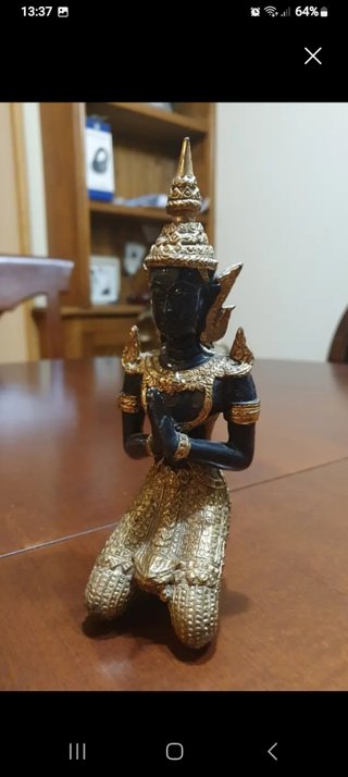Figuras 2 Tailandia de bronce antiguo