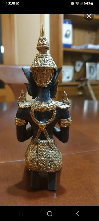 Figuras 2 Tailandia de bronce antiguo