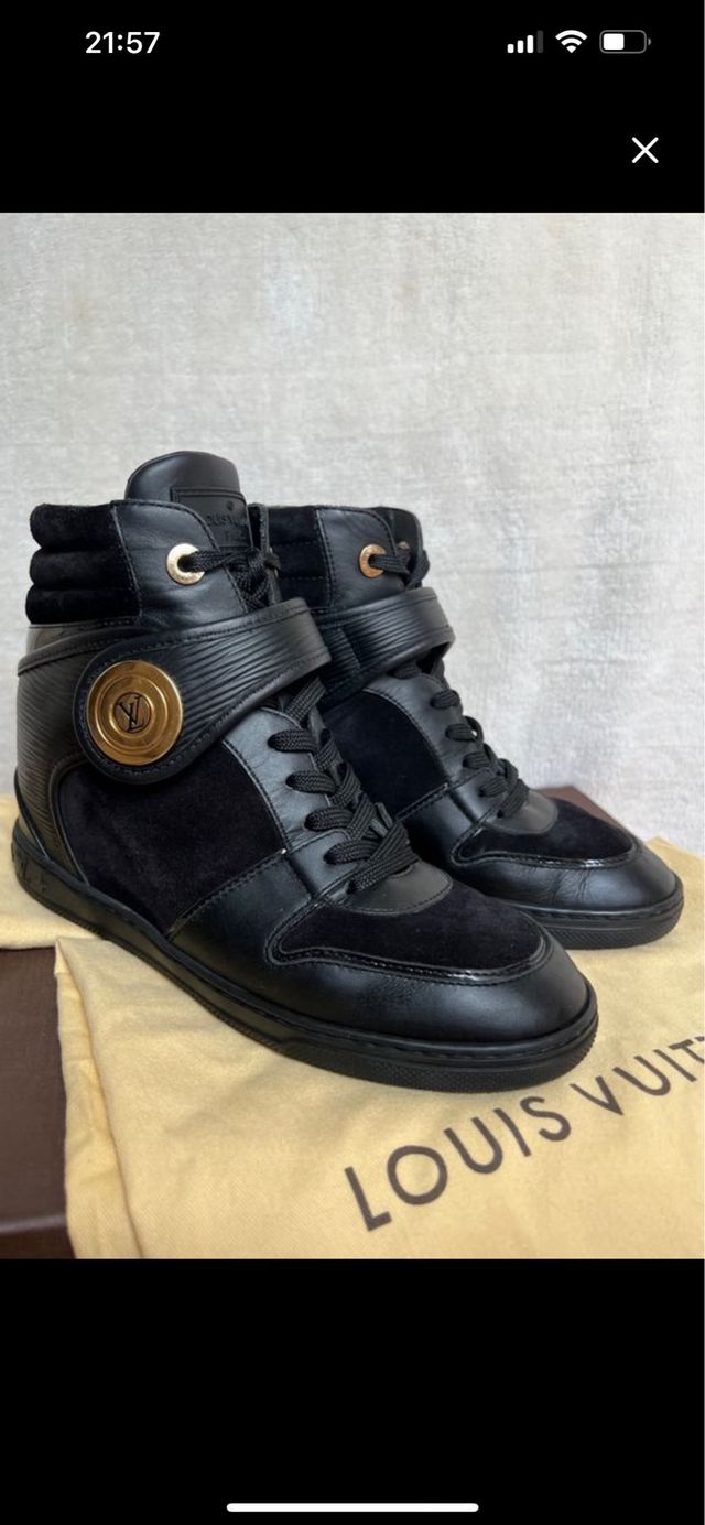 Botines cuña Louis vuitton ORIGINALES