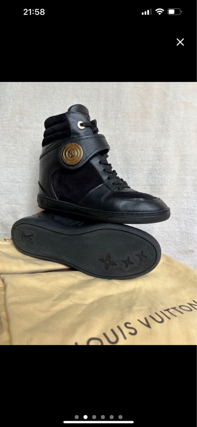 Botines cuña Louis vuitton ORIGINALES