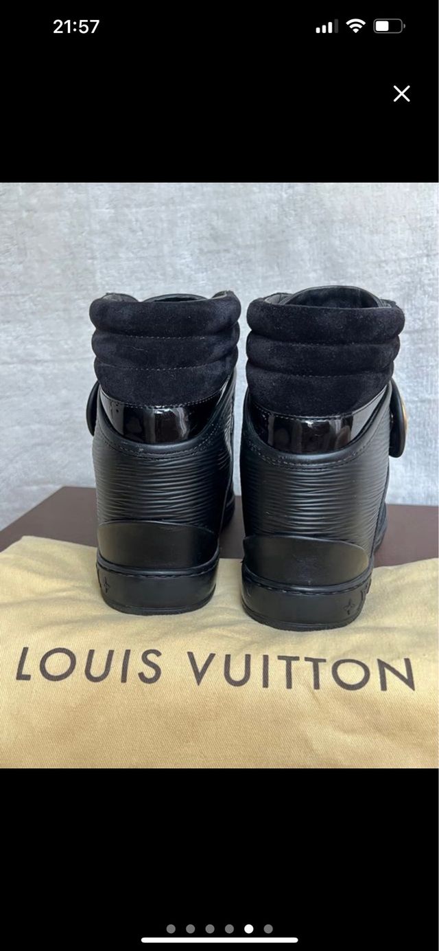Botines cuña Louis vuitton ORIGINALES