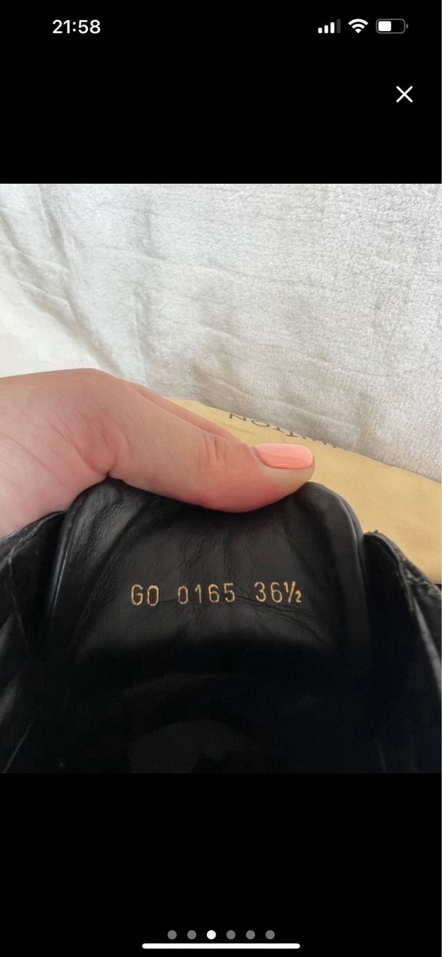 Botines cuña Louis vuitton ORIGINALES