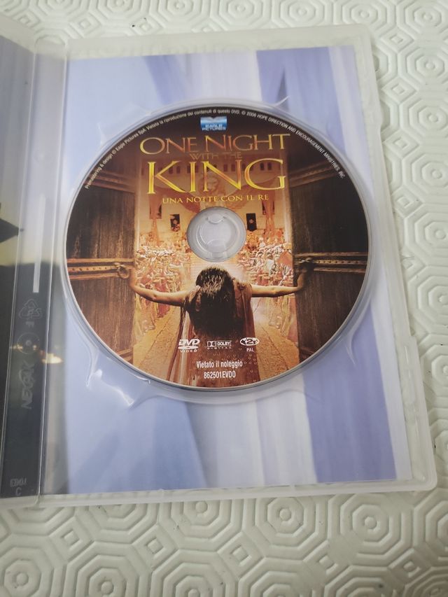 Film DVD "Una notte con il Re"