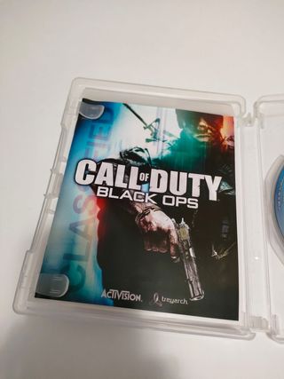 Call of Duty BLACK OPS con MANUAL PS3