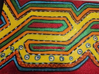 Quadro arilico su tela con glitter pezzo unico