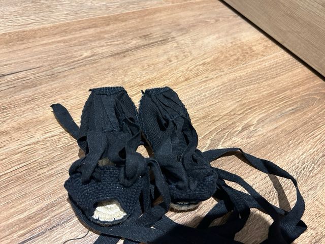 Alpargatas  baturro/a talla 22