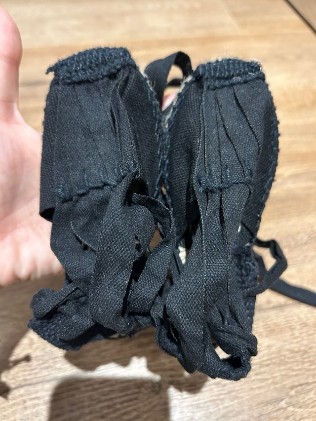 Alpargatas  baturro/a talla 22