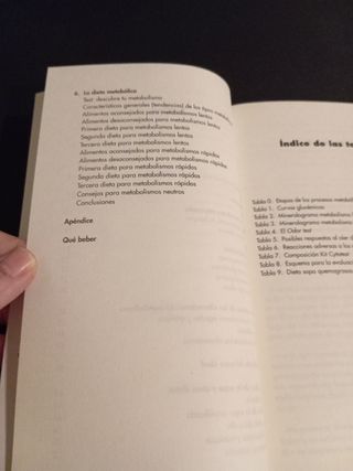 La dieta metabólica