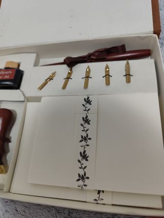 Estuche escritura pluma