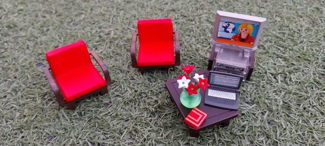 Casa playmobil y tienda de ropa