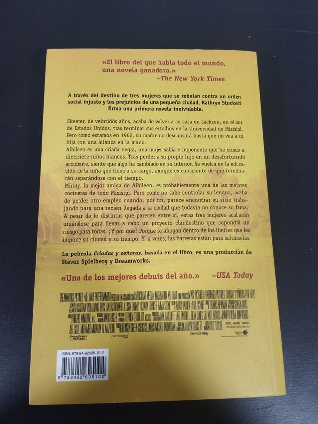 Criadas y Señoras. Libro