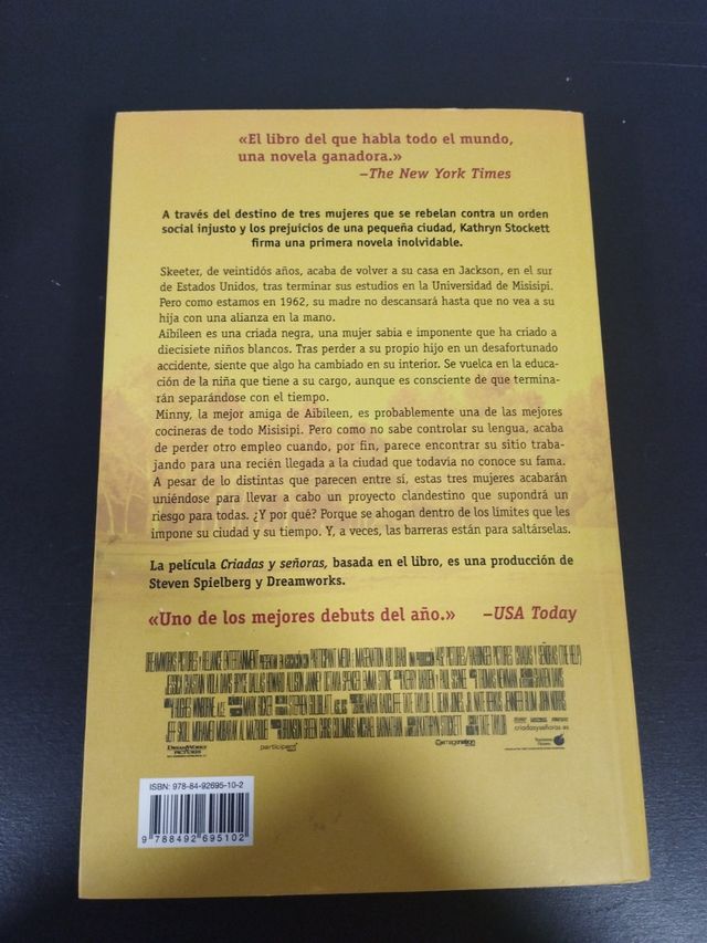 Criadas y Señoras. Libro