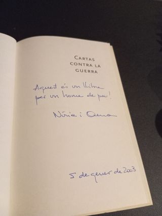 Cartas contra la guerra (Spanish Edition)