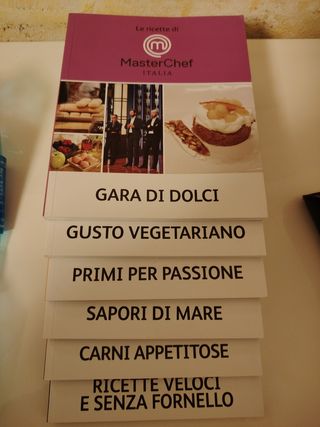 6 Libri ricette masterschef