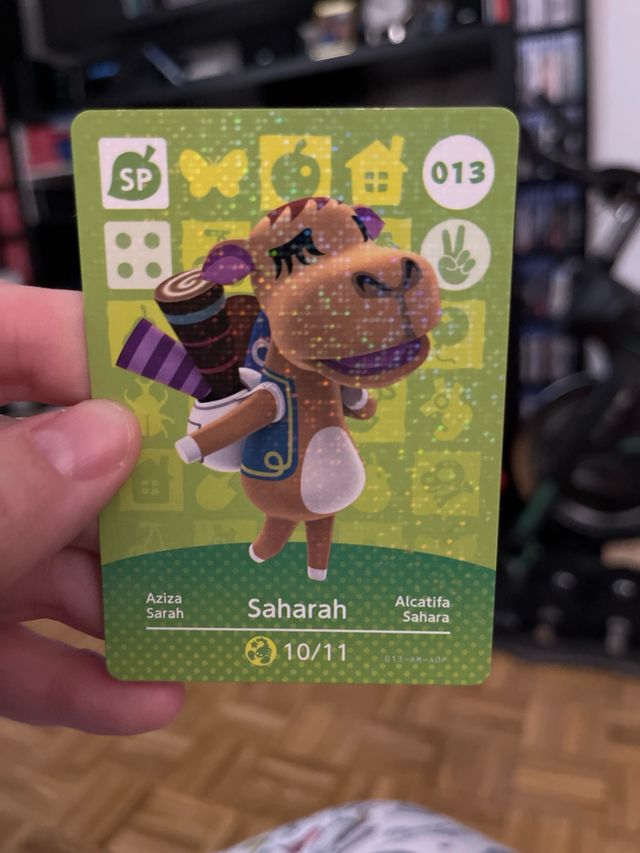 Amiibo animal crossing 013 saharah