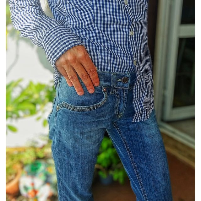 Jeans a vita bassa donna