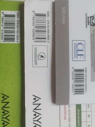 Libros de francés J'aime Anaya