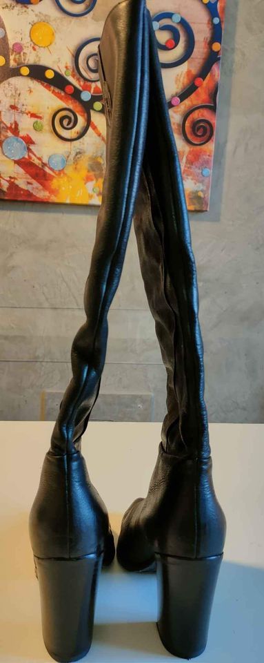 Stivali in pelle Trussardi