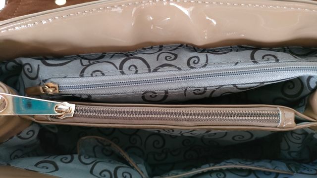 Borsetta vernice senza tracolla