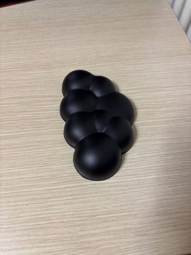 Poggia Polso Mouse Nuvola Nero