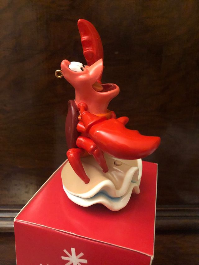 Sebastian Disney little mermaid ornament hallmark