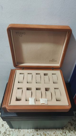 Caja omega original para 10 relojes