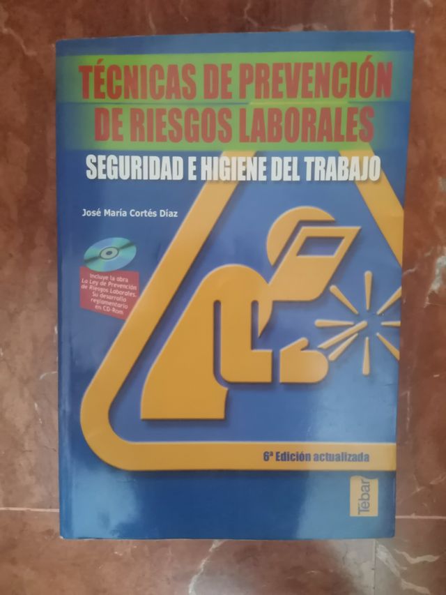 libro para Titulo de Téc. en prev. riesg.laborales