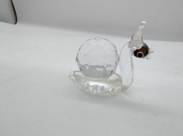 Lumaca di vetro taglio cristallo