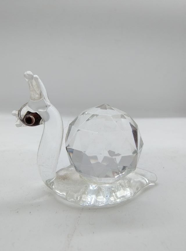 Lumaca di vetro taglio cristallo