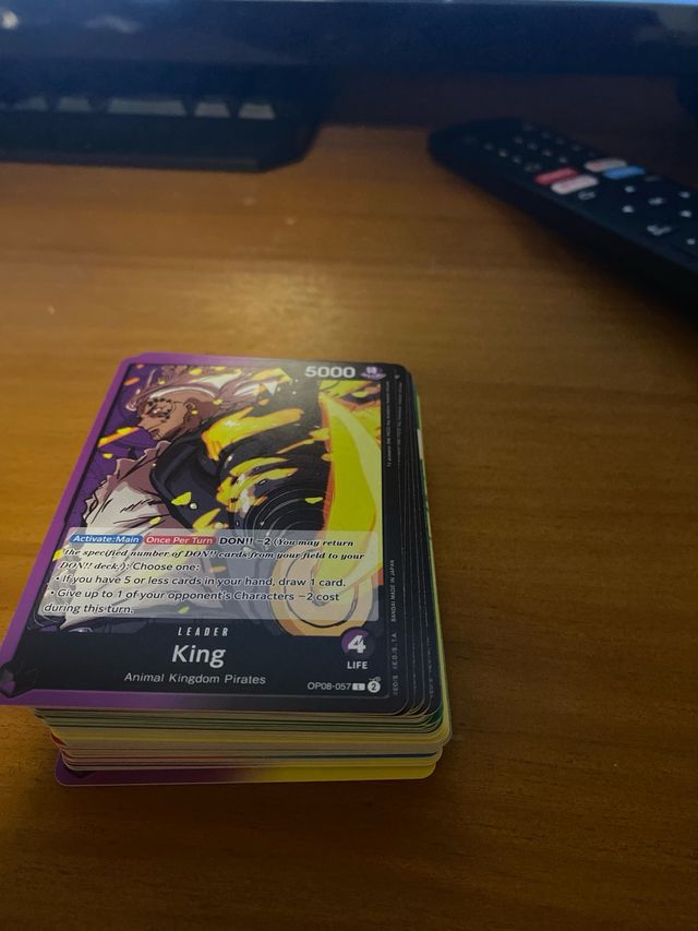 lote personalizado de 60 cartas UC,C y R op07/op08