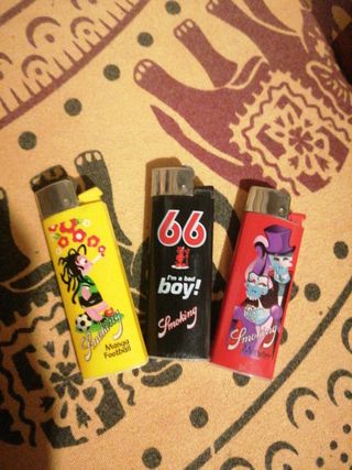 Tre Accendini Smoking da Collezione 