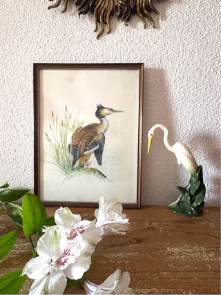 ACUARELA ORIGINAL VINTAGE