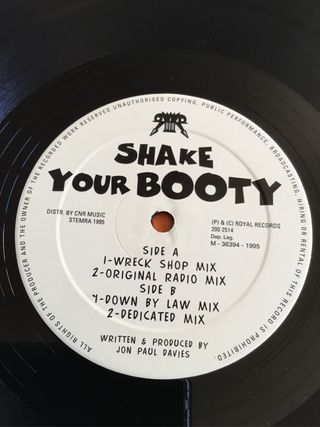 Vinilo dj ill disco shake your booty
