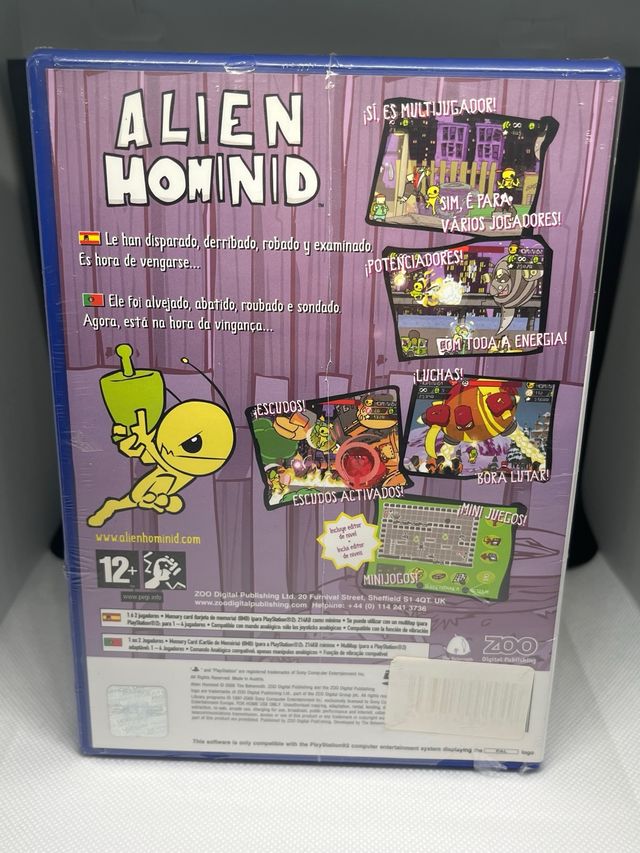 Alien Hominid Sellado ps2