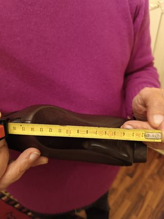 Tronchetti ysl pelle e camoscio tg. 38