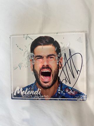 Disco Melendi Firmado Quítate las Gafas