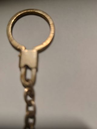 Llavero collar plata moneda plata 1968 1/2 dollar