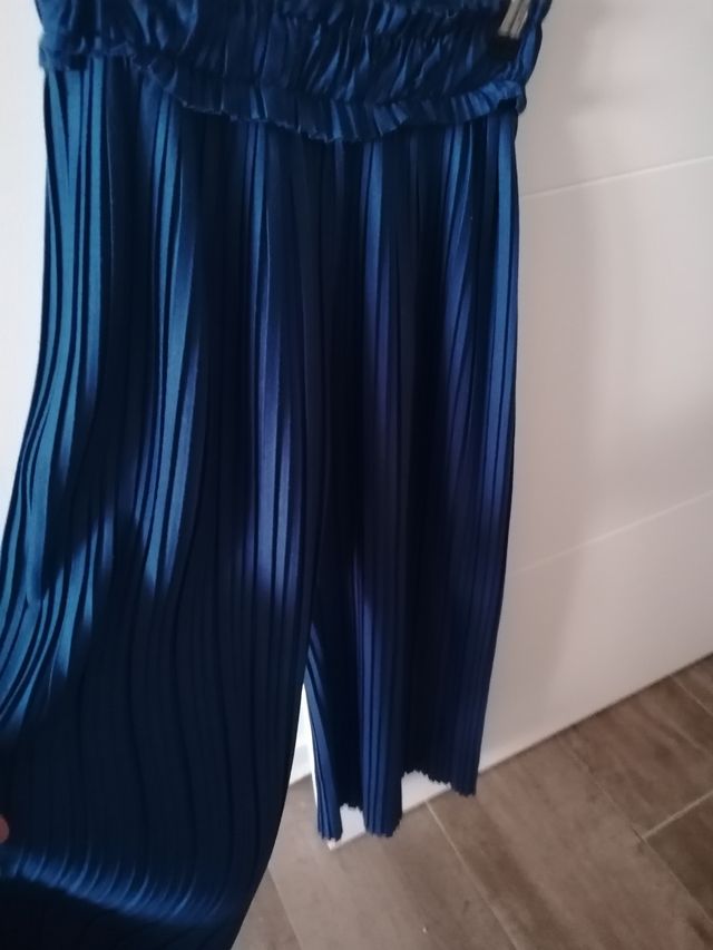 Pantalon zara niña plisado y ancho