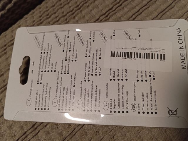 Tachimetro per bicicletta 