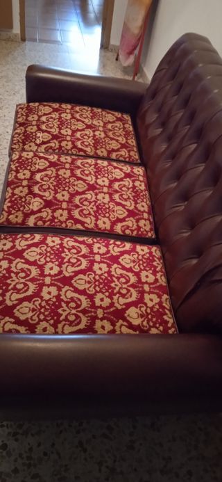 Sofá cama vintage ,tres plazas