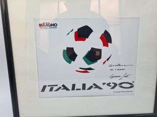 Piastrella Mondiali Calcio Italia 90