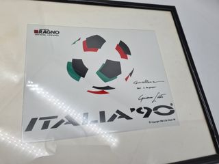 Piastrella Mondiali Calcio Italia 90