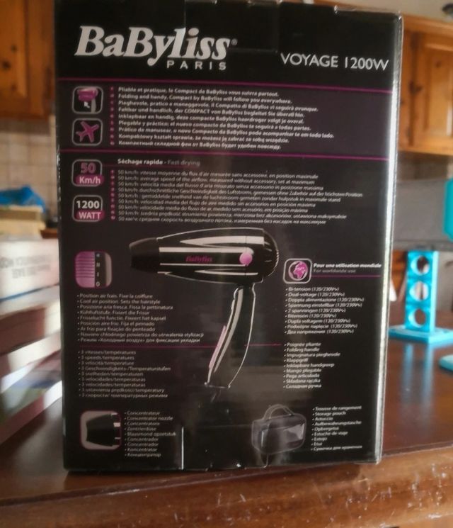 Piastra e phon da viaggio