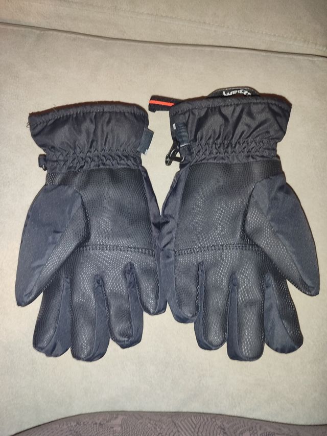 Guantes nieve de niño color negro