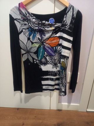 Camiseta manga larga mujer