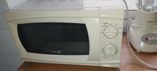 Frigorifico microondas y horno gas