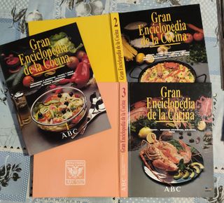 gran enciclopedia de la cocina. ABC. 4 tomos