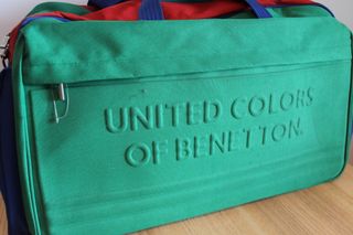 Vintage Benetton: Bolso de viaje de los 90